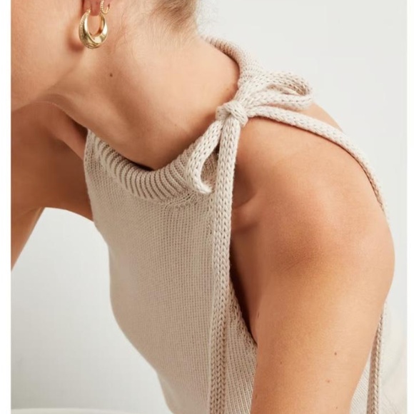 G. Label Cody bow neck halter top M - Picture 2 of 5